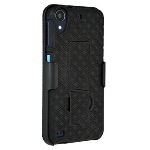 Verizon Shell Holster Combo Case for HTC Desire 530 - Black