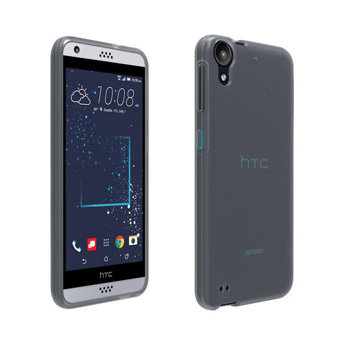 Verizon Matte Silicone Case for HTC Desire 530 - Gray