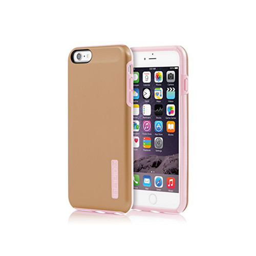 Incipio DualPro Shine Case for Apple iPhone 6/6S Plus - Rose Gold/Blush