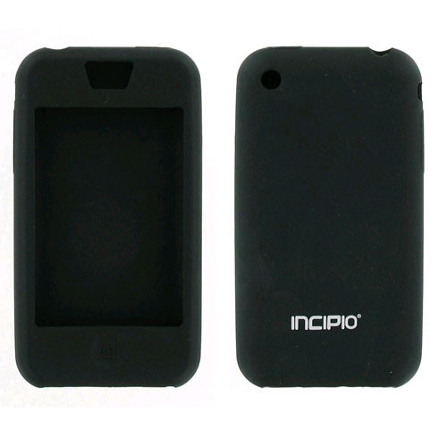 Incipio - dermaSHOT Full Protection Case voor Apple iPhone 3GS & 3G - Zwart