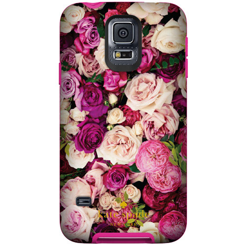 Kate Spade New York Flexible Hardshell Case for Samsung Galaxy S5 - Photographic Roses