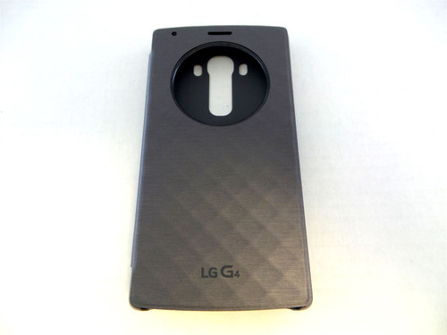 LG Quick Circle Snap On Folio Case for LG G4 - Violet/Black