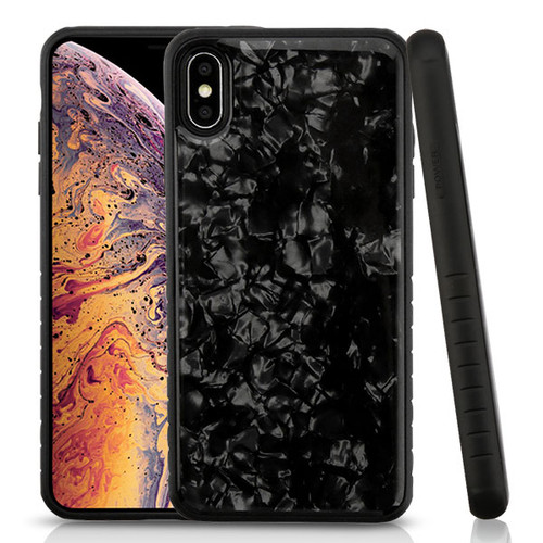 Black Shells Gel/Black Fusion Protector Cover  for iPhone XS Max