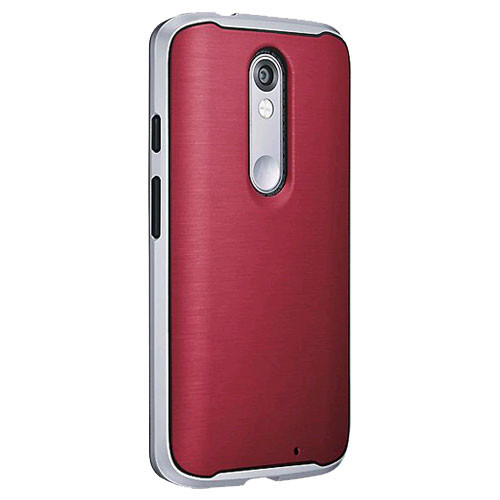 Verizon Soft Bumper Case for Motorola Droid Turbo 2 - Marsala Red