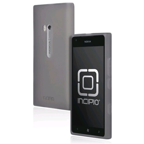 Incipio - NGP Semi-Rigid Soft Shell Case for Nokia Lumia 900 - Translucent Mercury