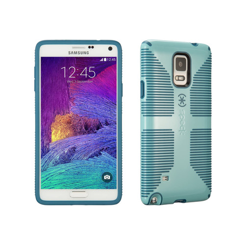 Speck CandyShell Grip Case for Samsung Galaxy Note 4 - River Blue/Tahoe Blue