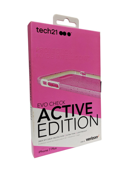 Tech21 Evo Check Active Edition Case for iPhone 8 Plus, iPhone 7 Plus - Pink