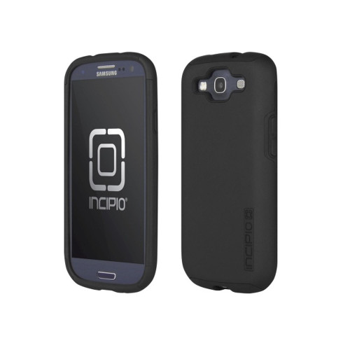 Incipio DualPro Case for Samsung Galaxy S3 - Black/Black