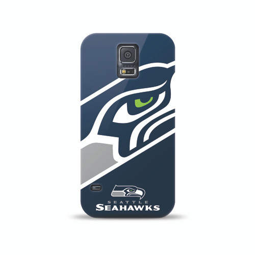 Mizco Sports NFL Oversized Snapback TPU Case for Samsung Galaxy S5 (Seattle Seahawks)