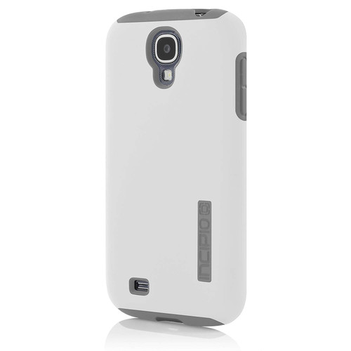 Incipio DualPro Case for Galaxy S4 - Optical White/Charcoal Gray