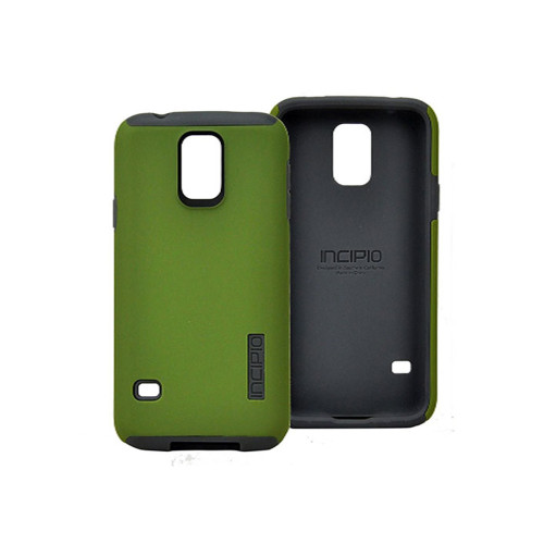 Incipio DualPro Case with Silicone Core for Samsung Galaxy S5 - Olive Green