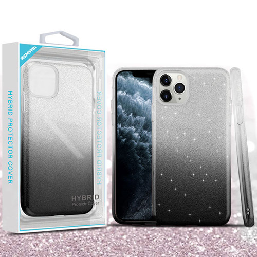 ASMYNA Gradient Glitter Hybrid Case for Apple iPhone 11 Pro - Dark Lilac