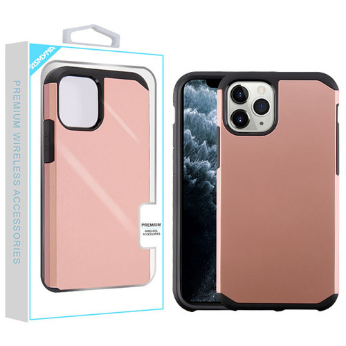 ASMYNA Astronoot Protector Case for Apple iPhone 11 Pro - Rose Gold/Black