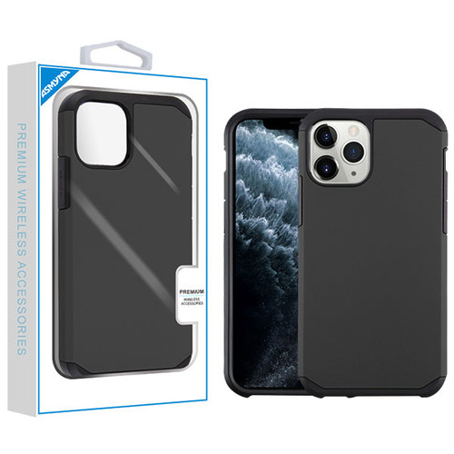 ASMYNA Astronoot Protector Case for Apple iPhone 11 Pro - Black/Black