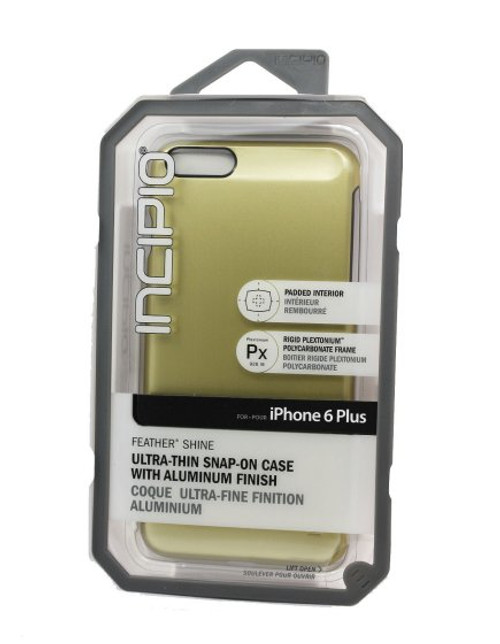 Incipio Feather Shine Case Cover Apple iPhone 6 - Plus (Gold) - IPH-1194-GLD