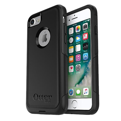 OtterBox Commuter Case for Apple iPhone 8, iPhone 7 - Black