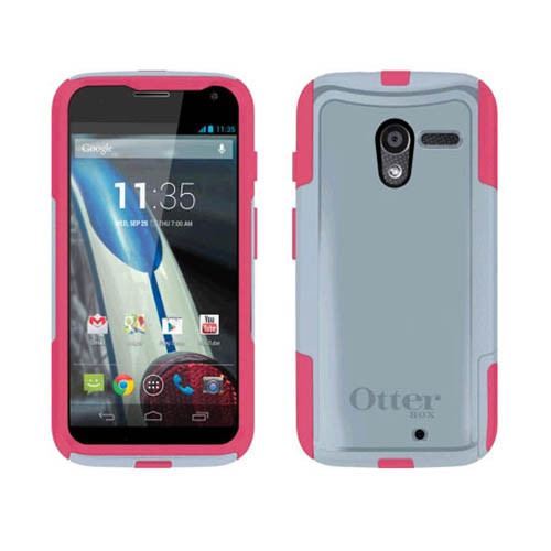 OtterBox Commuter Case for Motorola Moto X - Wild Orchid - Powder Grey/Blaze Pink