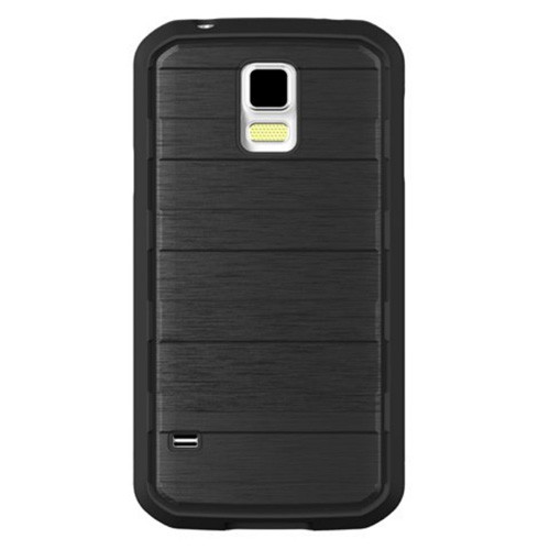 Body Glove Rise Case for Galaxy S5 (Black/ Brushed Metal)