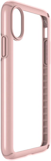 Speck Presidio Show Case for Apple iPhone X/XS - Clear/Rose Gold