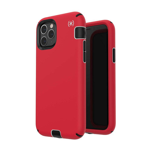 Speck Presidio Sport Case for iPhone 11 Pro - Heartrate Red/Sidewalk Grey/Black