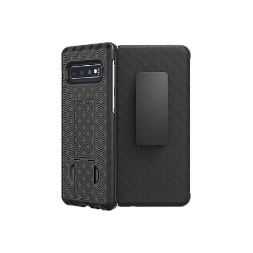 Verizon Shell Holster Combo Case for Samsung Galaxy S10 - Black