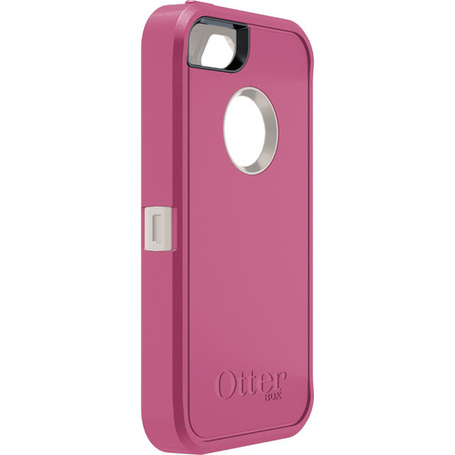 OtterBox Defender Case for Apple iPhone 5 - Blush (Pink/White)