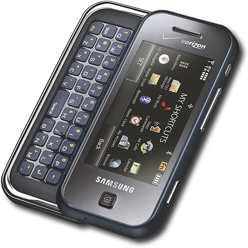 Samsung Glyde SCH-U940 Replica Dummy Phone / Toy Phone (Dark Blue) (Bulk Packaging)
