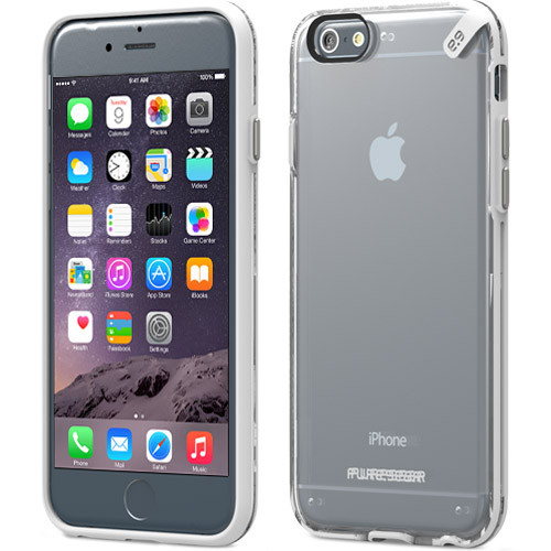 Apple iPhone 6 Plus PureGEAR Slim Shell Case - Clear and White