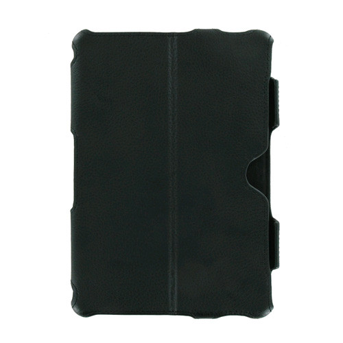 Technocel Leather Folio Flip Case for BlackBerry Playbook (Black)