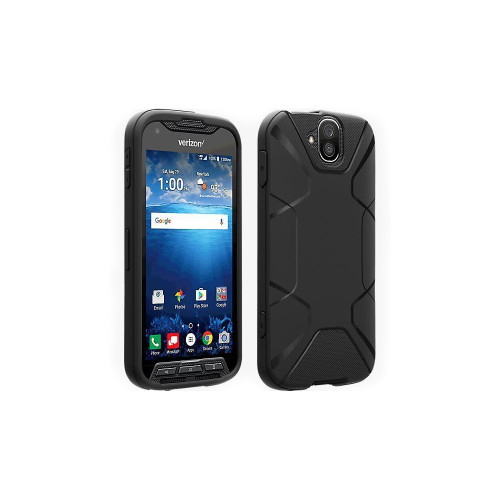 Verizon Matte Silicone Case for Kyocera DuraForce PRO E6810 - Black