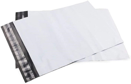 SellNet Essentials White Poly Mailers - Tear Proof 7Â 1/2 x 10Â 1/2" (100 Pack)
