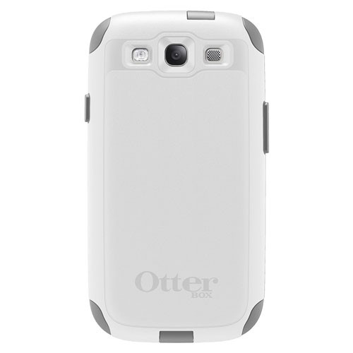 OtterBox Commuter Case für Samsung Galaxy S3 – Gletscher (WEISS/GUNMETALLGRAU)