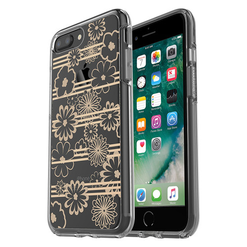 OtterBox Symmetry Case for iPhone 8 Plus, iPhone 7 Plus - Drive Me Daisy (Clear)