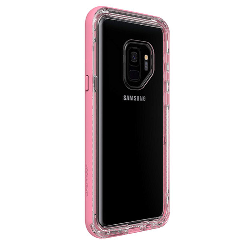 LifeProof NEXT Hülle für Samsung Galaxy S9 – Cactus Rose (Rosa/Klar)