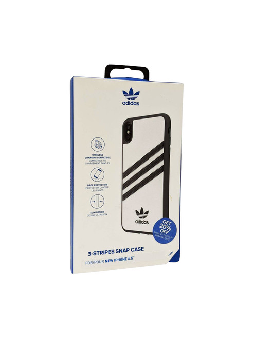 adidas Originals "Samba" Snap Case for iPhone XS Max - White/Black