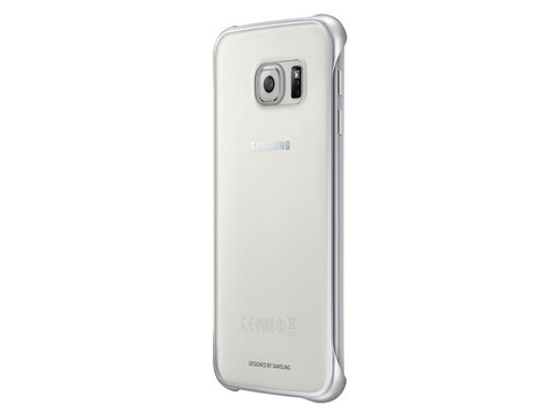 Original Samsung Protective Cover for Samsung Galaxy S6 - Clear/Silver