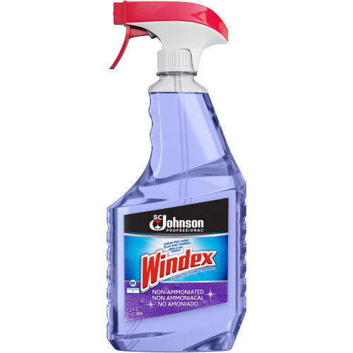 Windex Non-Ammoniated Multi Surface Cleaner, 32 oz Bottle (1 pack), Pleasant Scent,
