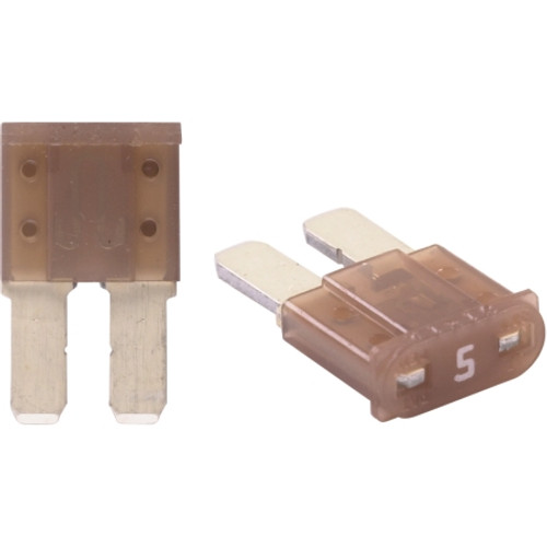 HAINES PRODUCTS MICRO2 FUSE, 5 AMPS, 10 Pack, Tan