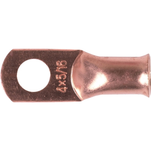 Copper lug,4 gauge, 5/16" stud/10 pack