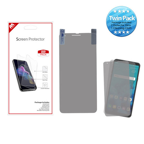 MYBAT Screen Protector Twin Pack for Stylo 4 Plus,Stylo 4