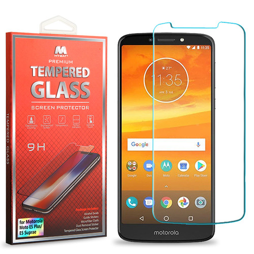 MYBAT Tempered Glass Screen Protector (2.5D) for Moto E5 Suprae,Moto E5 Plus