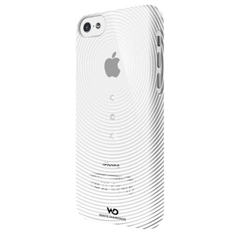 5 Pack -White Diamonds Crystal Case for Apple iPhone 5c (Gravity White)