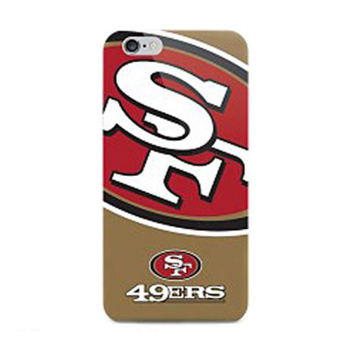 5 Pack -Mizco Sports NFL Oversized Snapback TPU Case for Apple iPhone 6  / 6S  (San Francisco 49ers)