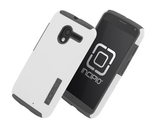 Incipio DualPro Case for Motorola Moto X (White/Grey)