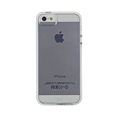 Case-Mate Naked Tough Case With Bumper for Apple iPhone 5/5S/SE (Clear)