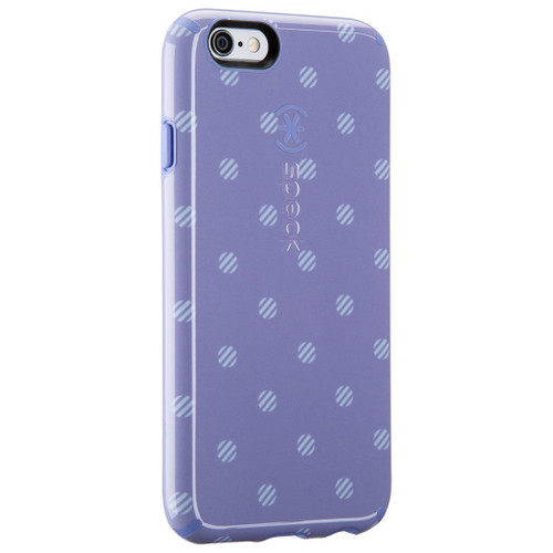 Speck CandyShell Inked Case for iPhone 6/6S - Stripe Polka Heather/Wisteria Purple