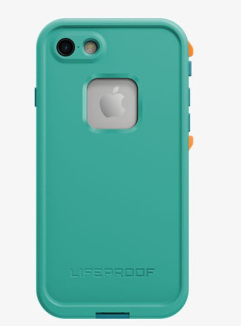 Lifeproof Fre Waterproof Case for iPhone 7 - Sunset Bay TWPP (LIGHT TEAL/MAUI BLUE/MANGO TANGO)