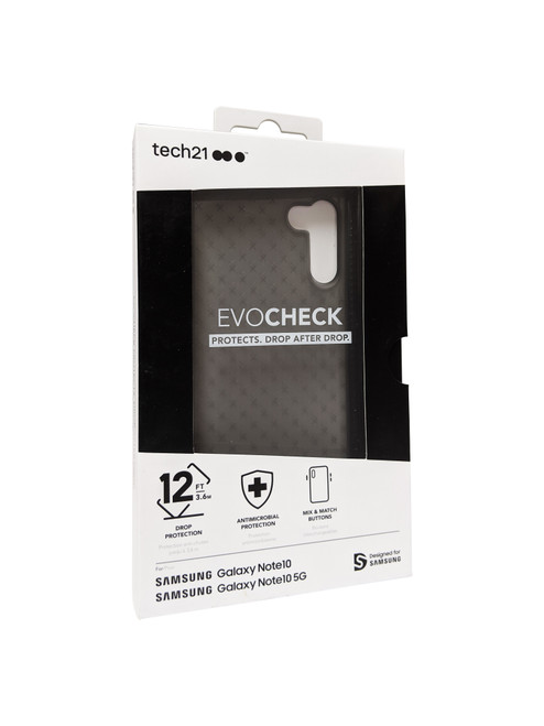 Tech21 Evo Check Case for Samsung Galaxy Note10 - Smokey/Black
