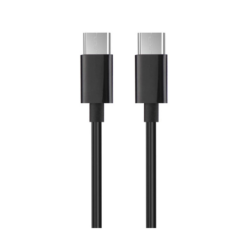 10 Pack - Reiko Type C USB C To USB C Charge & Sync Data Cable 39.9 Inch In Black