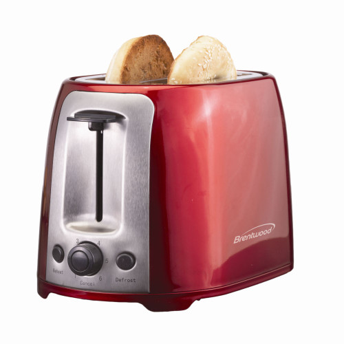 TS-292R Cool Touch 2-Slice Extra Wide Slot Toaster, Red